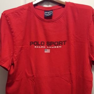Ralph Lauren Polo Sport Tee Shirt Sz L